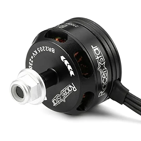 VIDOO 4 x Racing Edition 2205 Br2205 2300Kv 2-4S Brushless Motor Black per 210 X220 250 280 Rc Drone