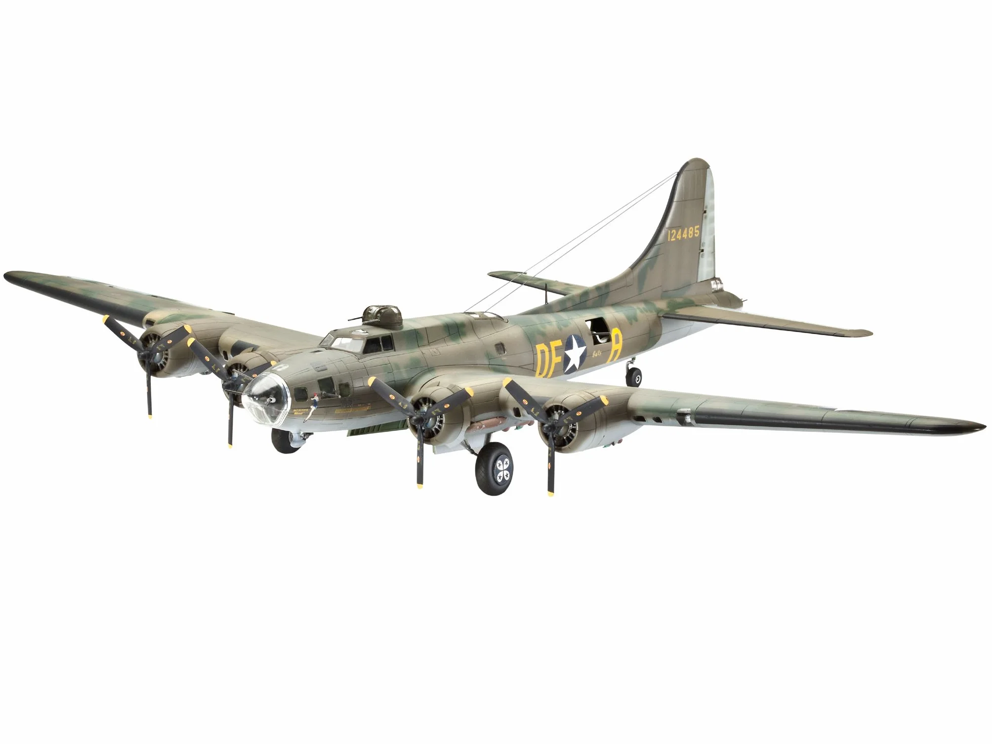 Revell B-17F Memphis Belle Kit di Modello in Plastica Scala 1:72