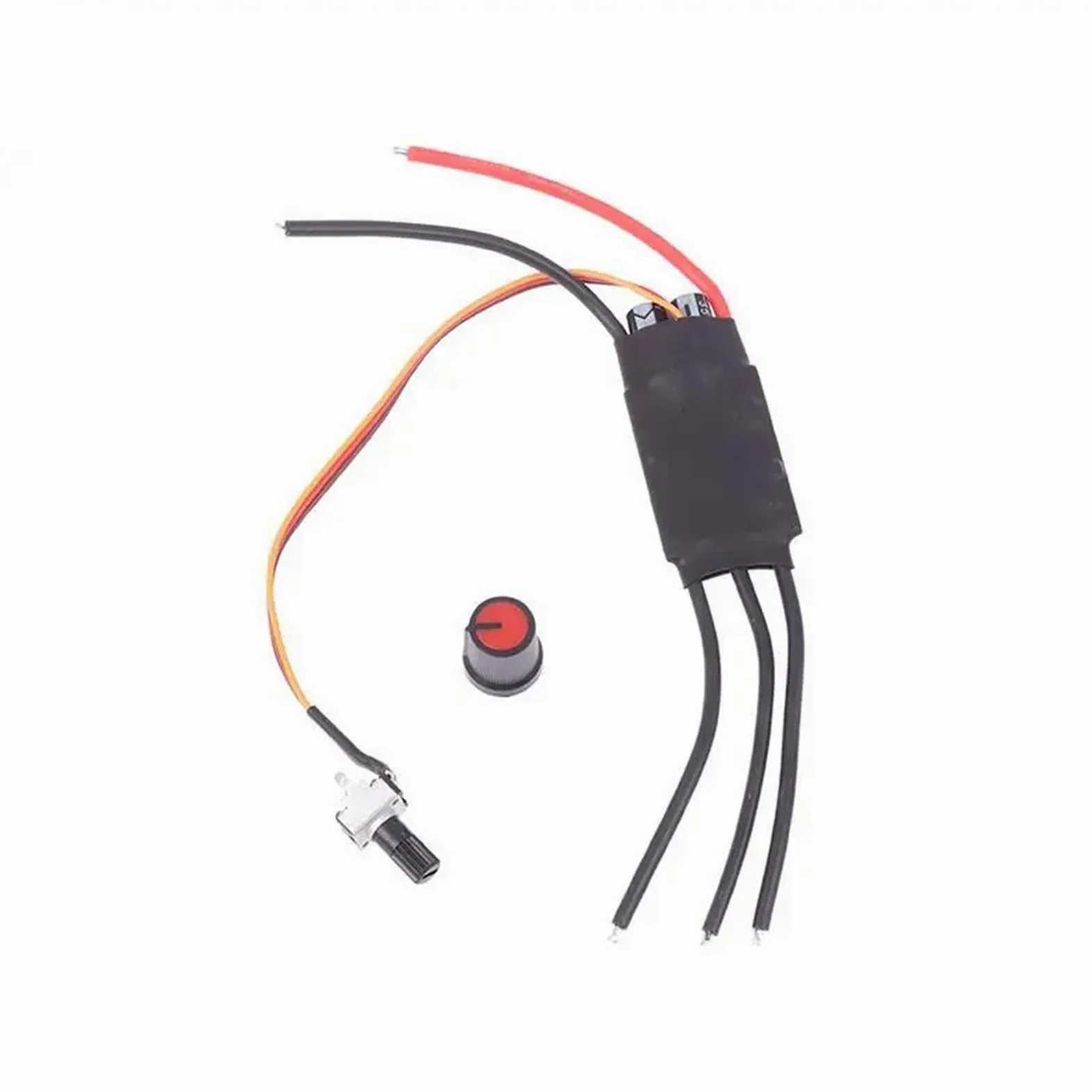 Per BLDC Trifase Brushless Motor Driver Regolatore Velocità Con Potenziometro Modelli RC Aggiornamenti Parti Modello Accessorio Crawler Veicolo ESC RC