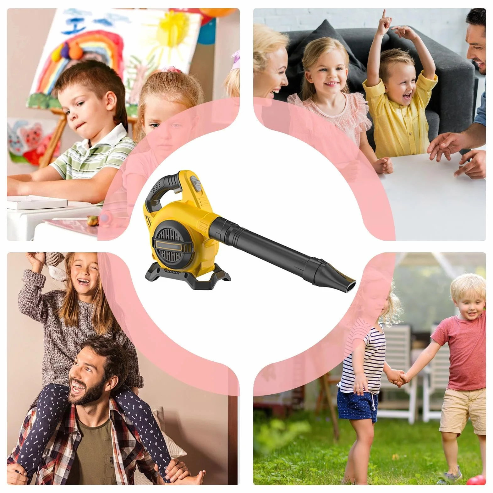 Soffiatore per Foglie per Bambini - Soffiatore per Foglie per Bambini, Giocattolo Funzionante | Strumento da Giardino a Batteria per Bambini, Set di Giardinaggio Realistico per Bambini in Età
