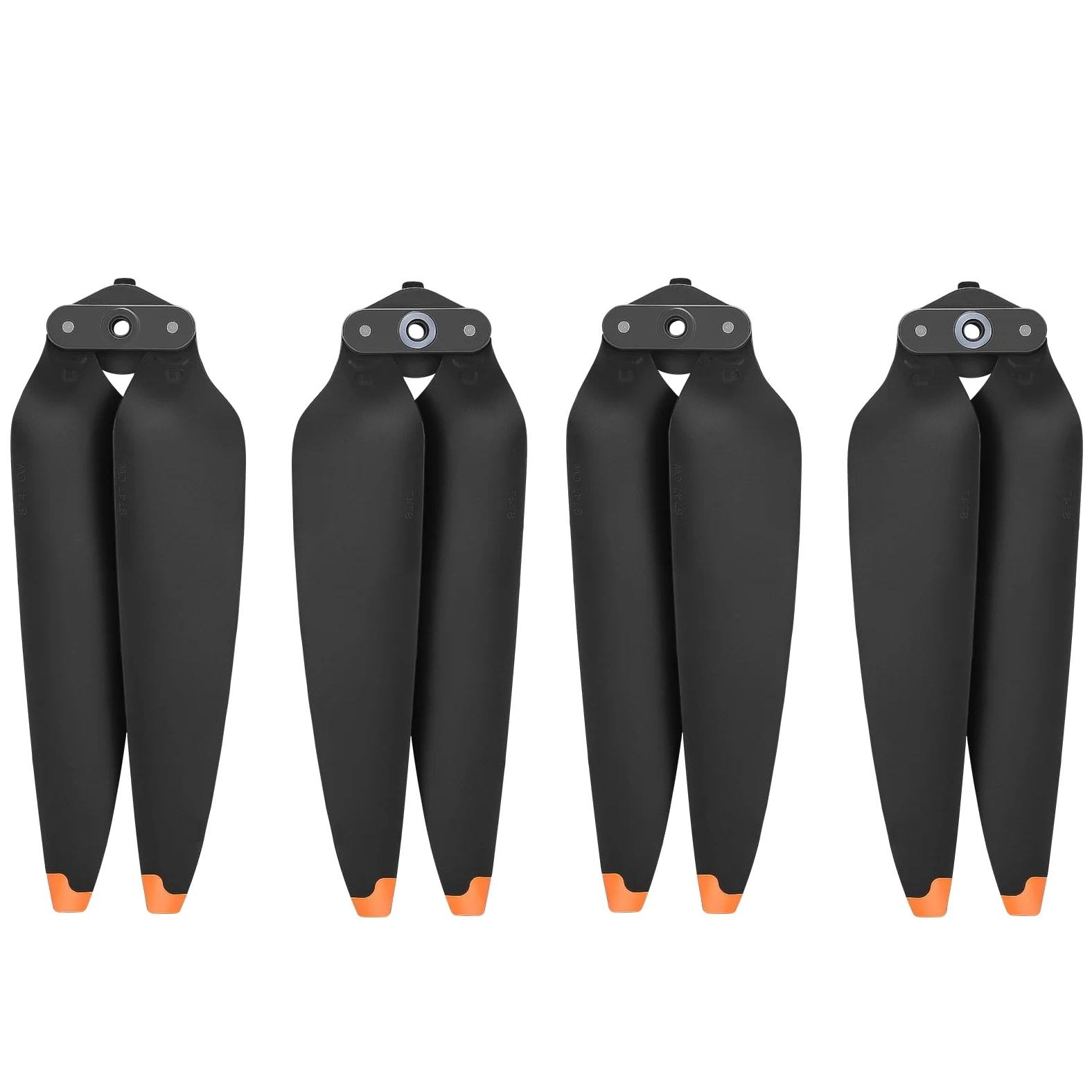 Accessori droni For Sunnylife for DJI Air 3 for l'elica riduzione del rumore dell'ala silenziosa smontaggio e montaggio rapidi scatola di protezione for la conservazione delle pale colorate(Color:4pcs