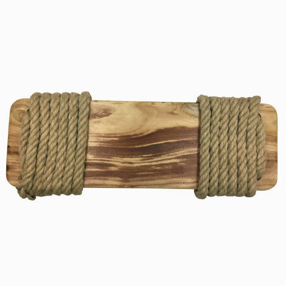 Aoneky Altalena Legno da Giardino 60x20x3cm, con Corda 3,7M, Carico Massimo:160KG -Sedile da Altalena per Bambini e Adulti su Albero Esterno (Paulownia Round)