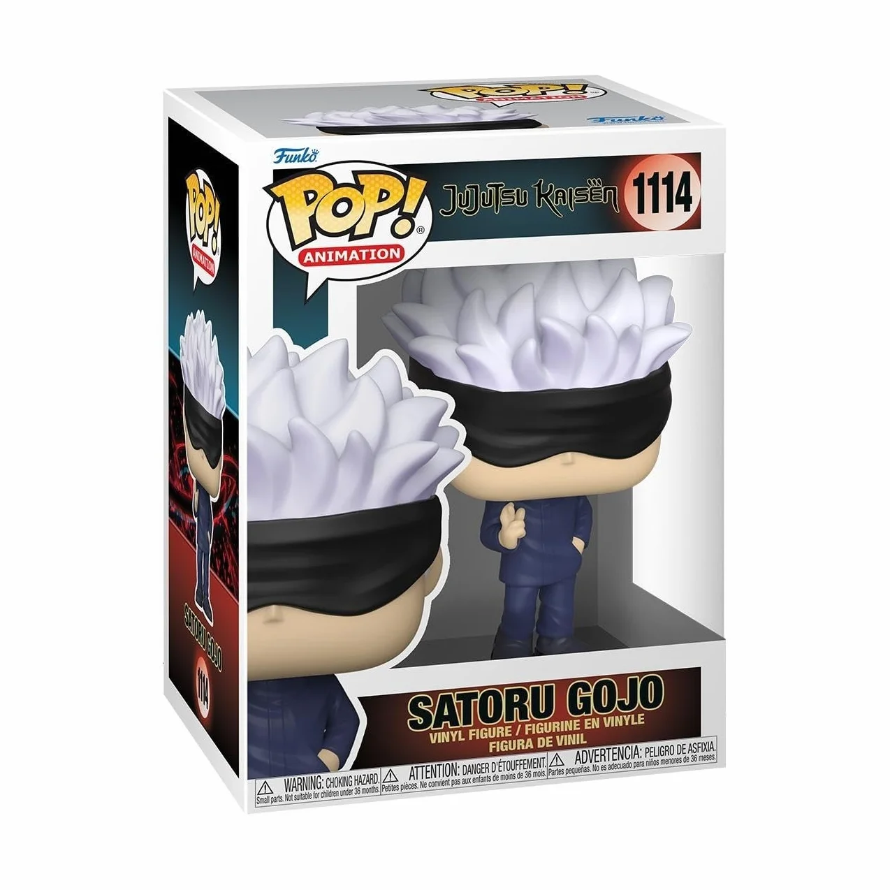 Funko Pop! Animation: Jujutsu Kaisen - Satoru Gojo - Figura in Vinile da Collezione - Idea Regalo - Merchandising Ufficiale - Giocattoli per Bambini e Adulti - Anime Fans - Figura per i Collezionisti