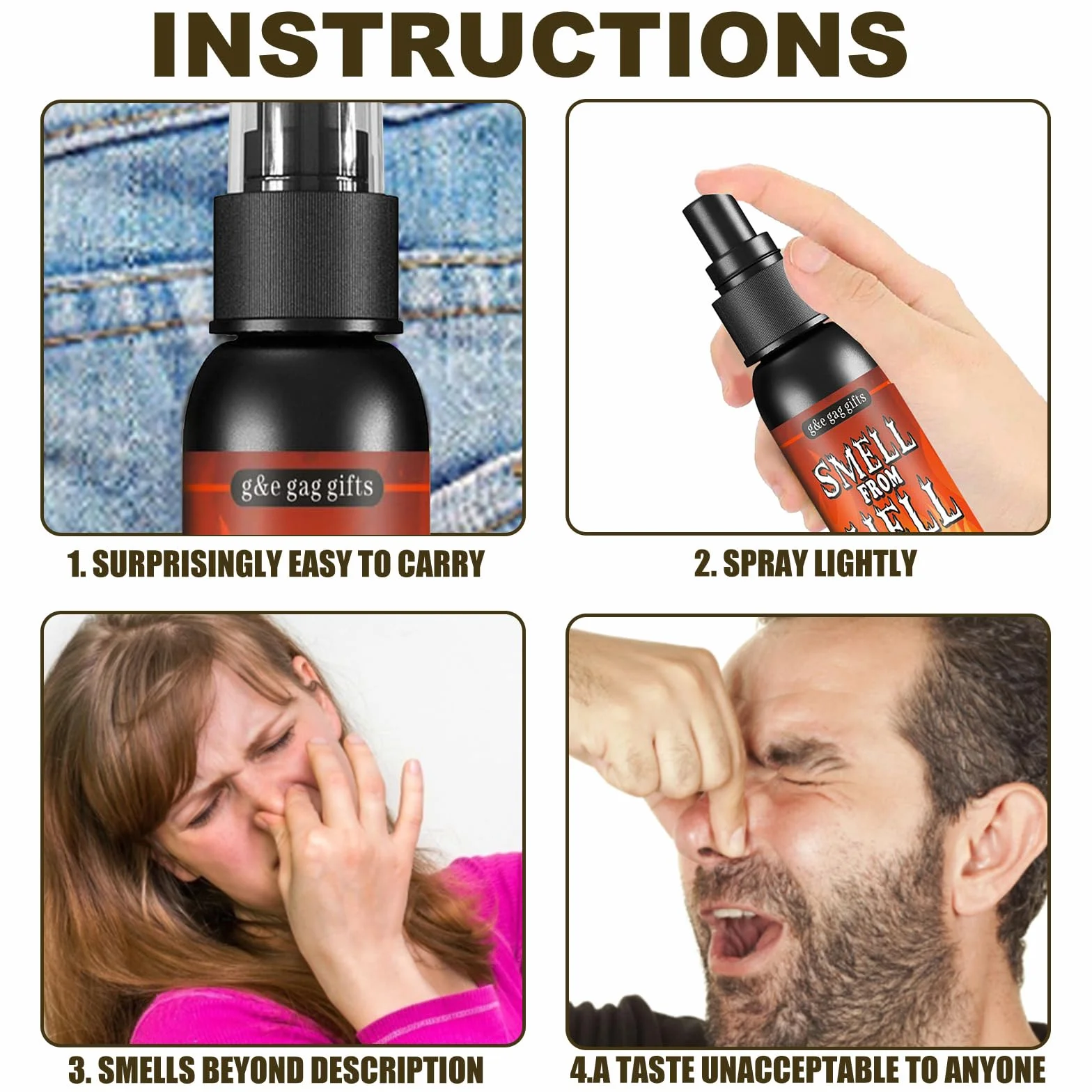 Farta Odore Liquido,Scoreggia Liquido,Spray Scoreggia Profumata,Culo Farta Liquido,Spray Puzzolente Giocattolo,Super Puzzolente Liquido,Spray Scoreggia Scherzi,Scoreggia Odore Spray