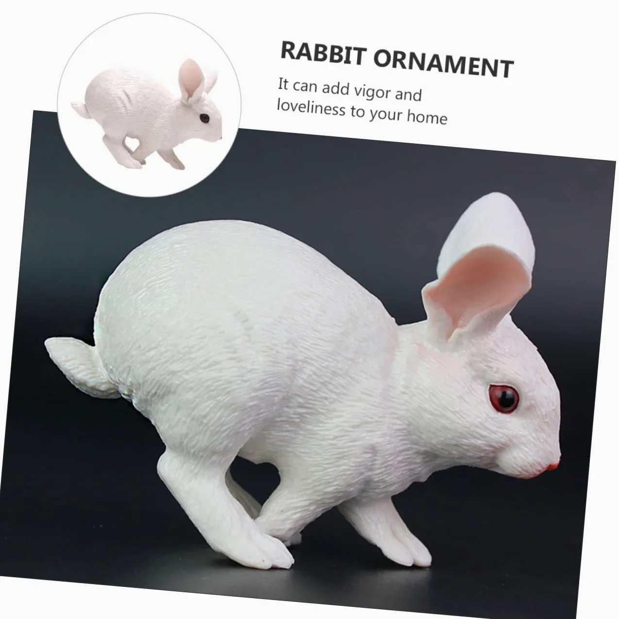 Toyvian 2 Pezzi Di Statuette Di Animali in Pvc Artigianale Per Decorazioni Da Tavolo