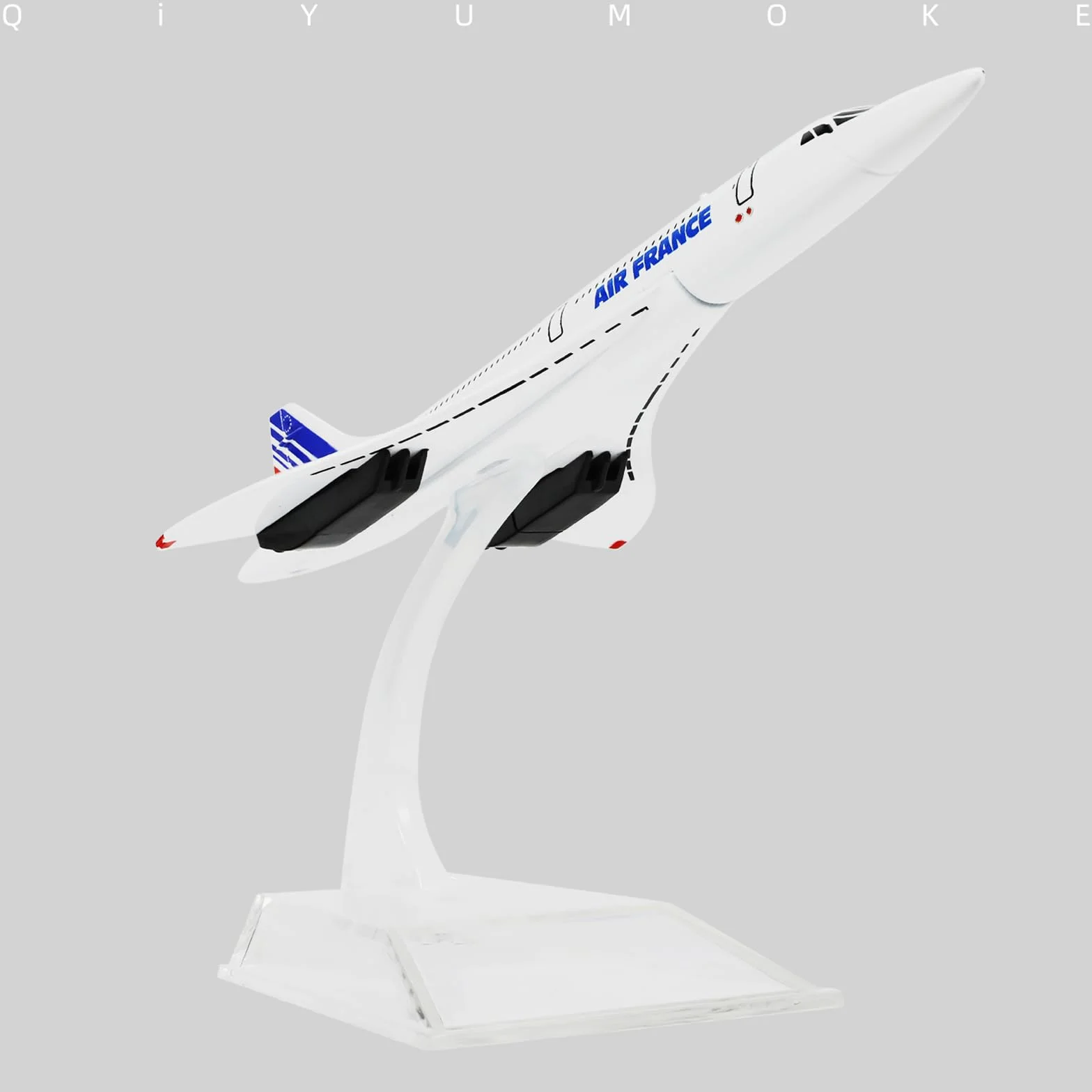 NUOTIE Concorde Air France Modellino di aeroplano pressofuso