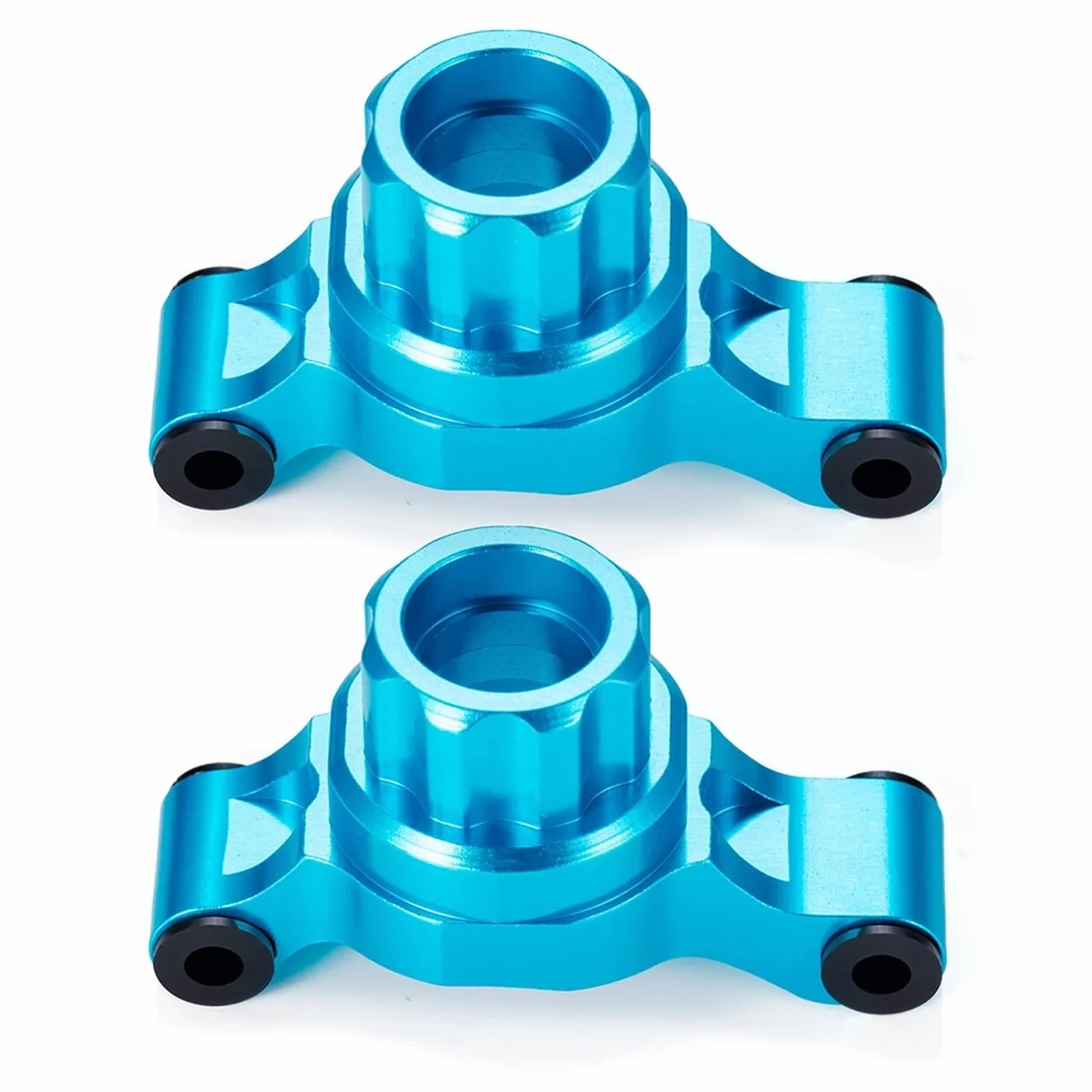 Per Tamiya Per TT02 1/10 RC Drift Auto Posteriore In Lega Di Alluminio Nocche Dello Sterzo Carrier Mozzo Asse Tazze Parti Ricambio Ricambi Modellini RC