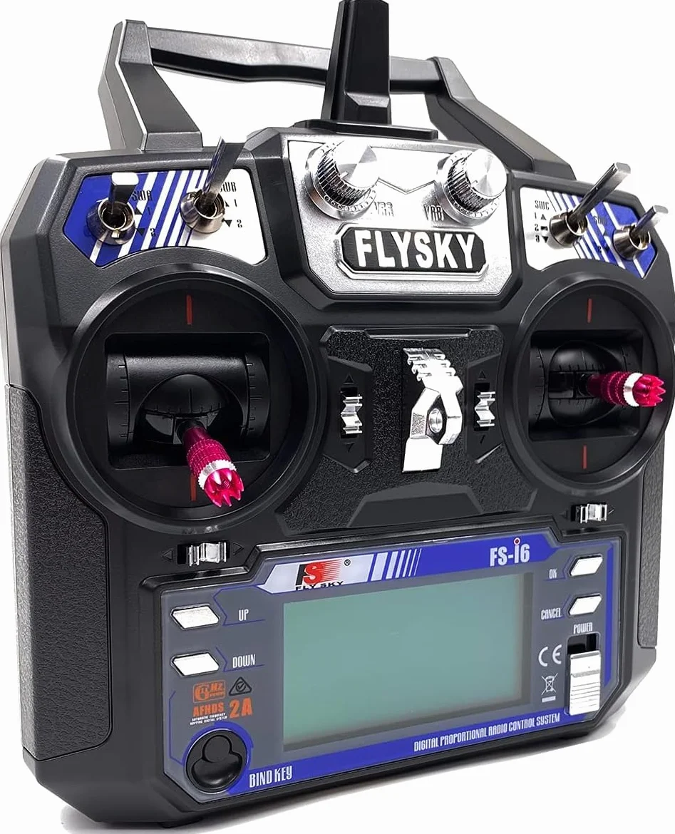 Flysky fs I6 AFHDS 2 A 6 canali trasmettitore + ricevitore radio IA6 2 GHz + ricevitore sistema radio per RC auto da corsa barca elicottero giocattoli
